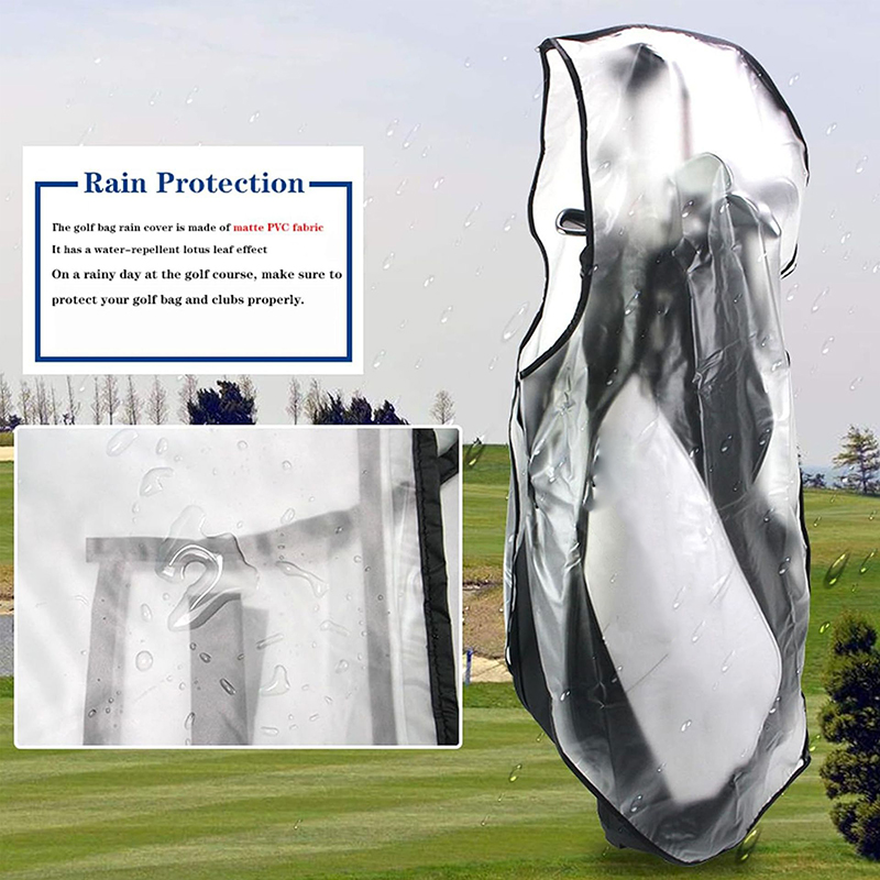 1Pc Golf Bag Cover With Zipper - Golf Equipment Bag 评论和价格