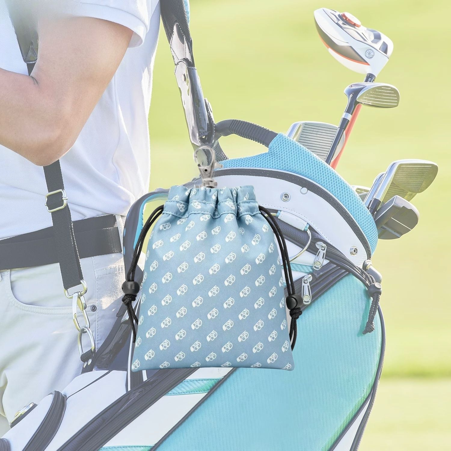 A Minimalist Blue Golf Valuabl - Golf Equipment Bag 评论和价格