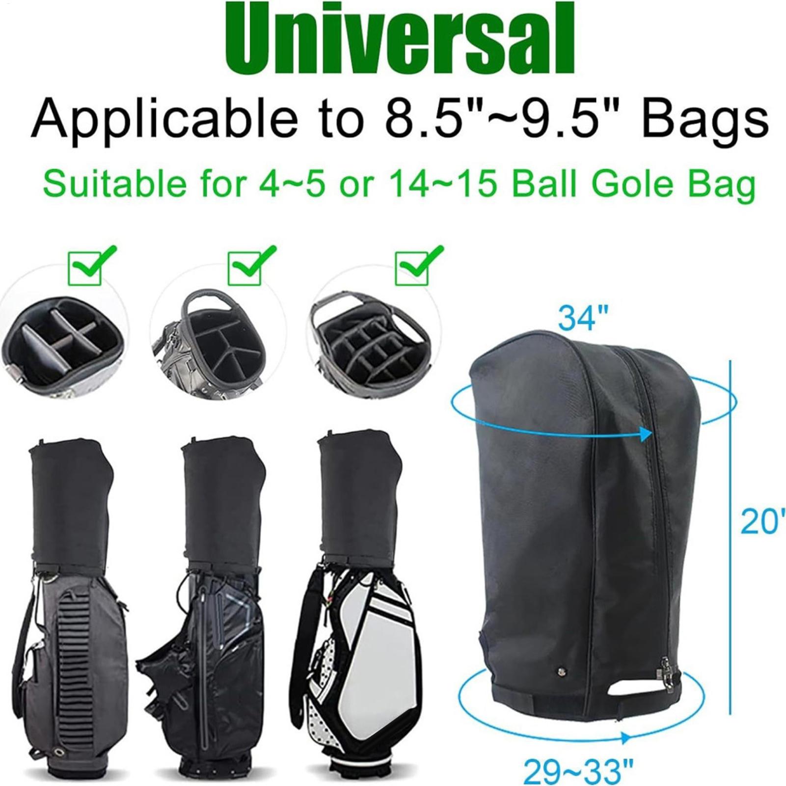 Dustproof Golf Bag Cover Hood  - Golf Equipment Bag 评论和价格
