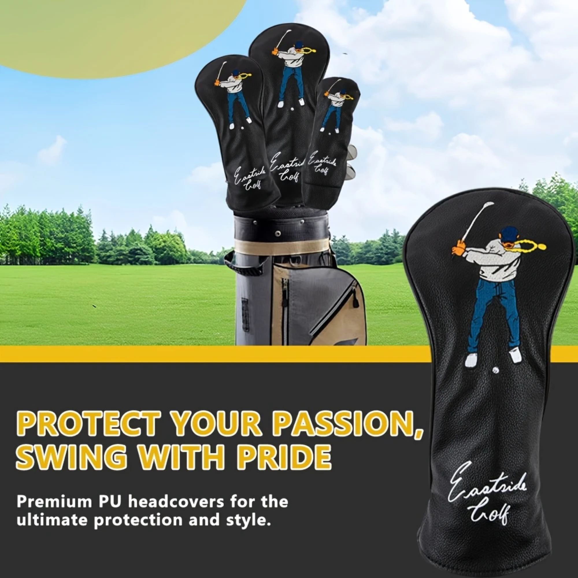 Golf Club Head Cover Durable S - Golf Equipment Bag 评论和价格